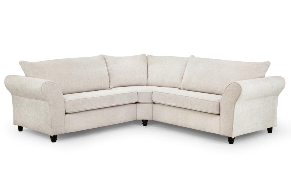 Ashley Large Corner Sofa Cream