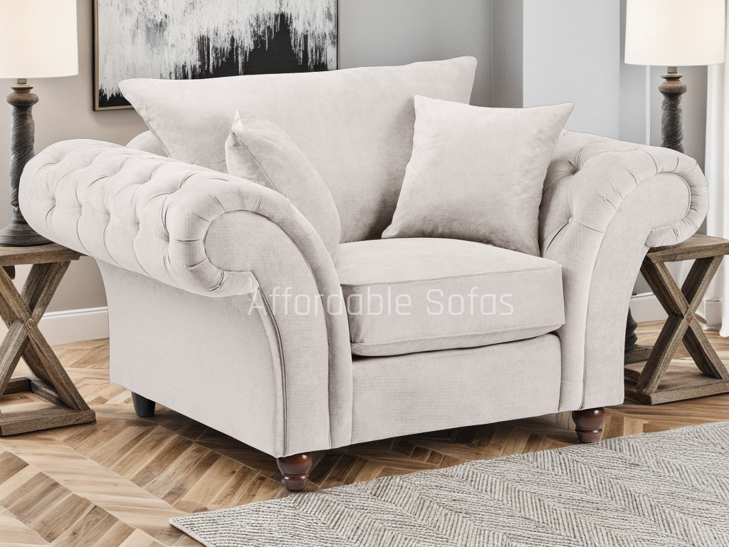 Windsor Fullback Sofa Stone Armchair