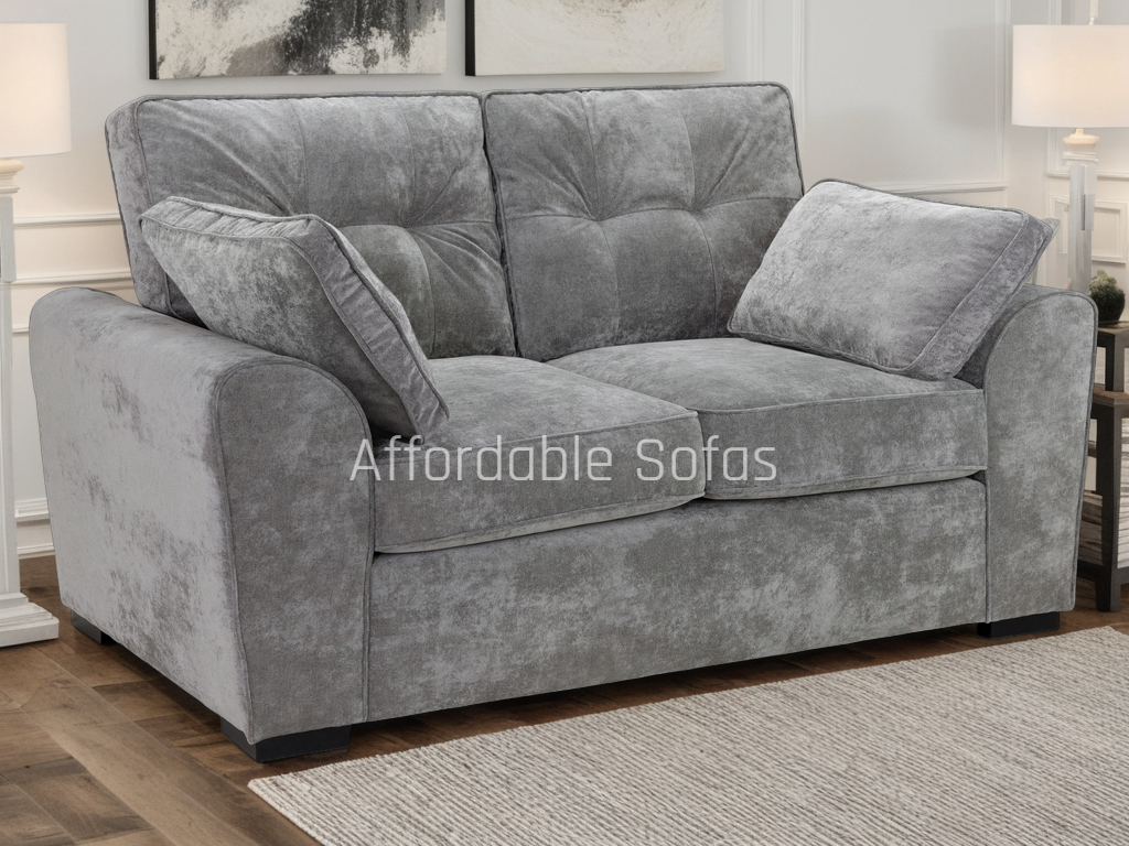 Maxwell Grey 2 Seater Sofa