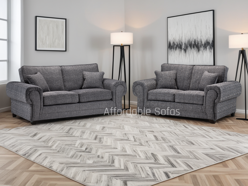 Wilcot Sofa Grey 3+2 Set