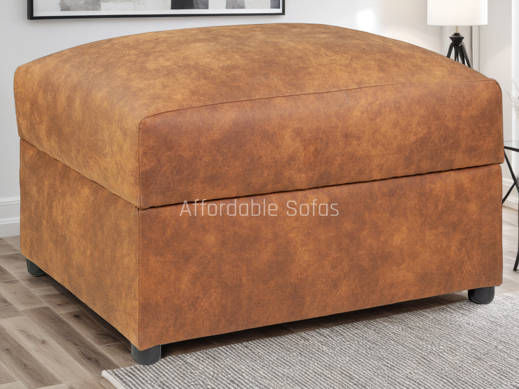 Oakland Sofa Tan Footstool