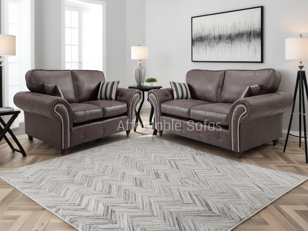 Oakland 3+2 Seater Sofa Charcoal