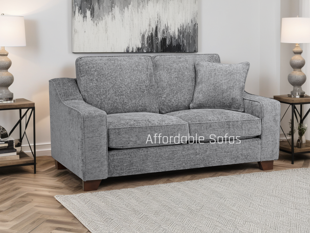 Nebraska 2 Seater Sofa Grey