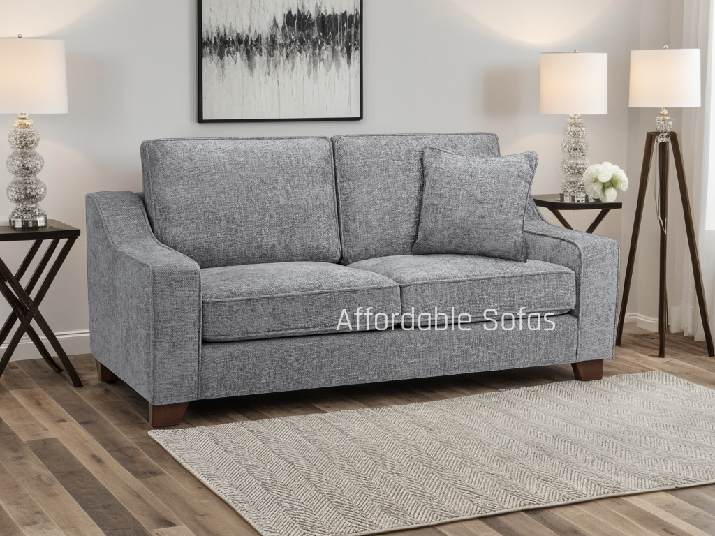 Nebraska 3 Seater Sofa Grey