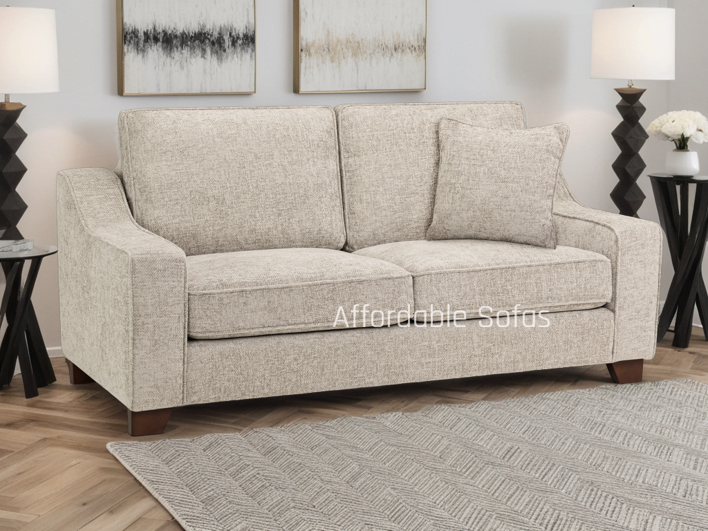 Nebraska 3 Seater Sofa Beige