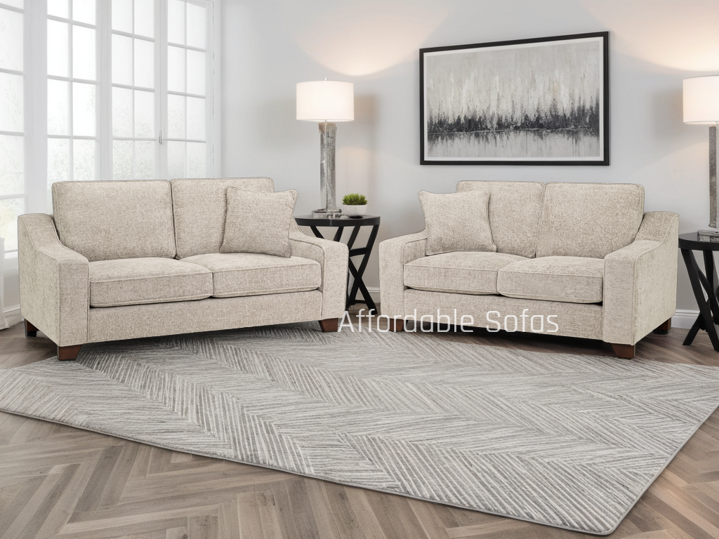 Nebraska 3+2 sofa Set Beige