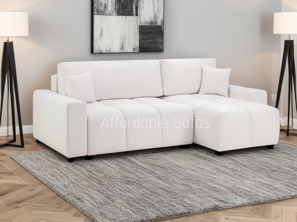 Luki Universal Corner Sofa Bed Beige