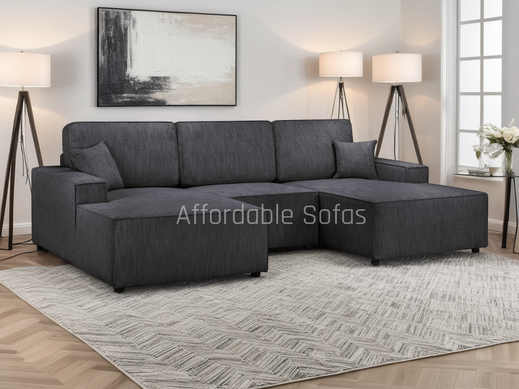 Leo Cinema Sofa Black