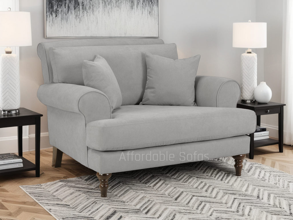 Summer Armchair in Elegant Grey