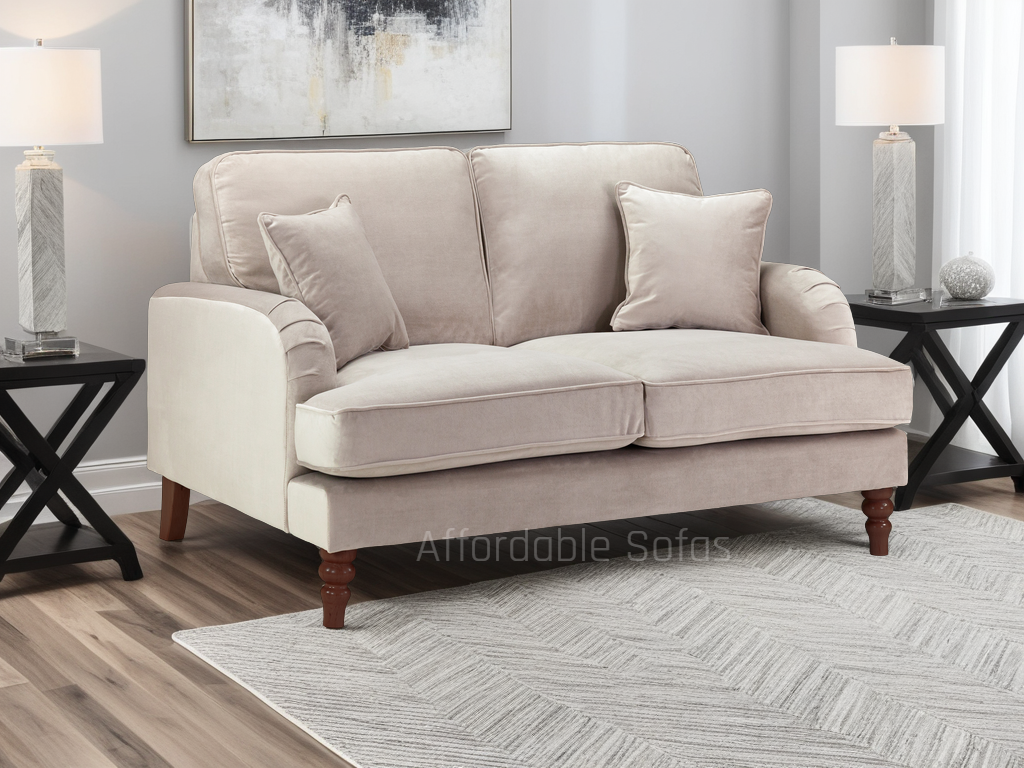 Rupert 2 Seater in Plush Beige