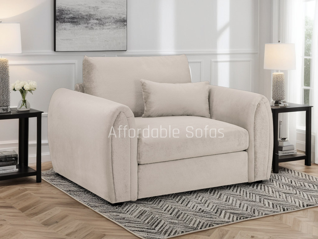 Mirabel Sofa Mocha Armchair