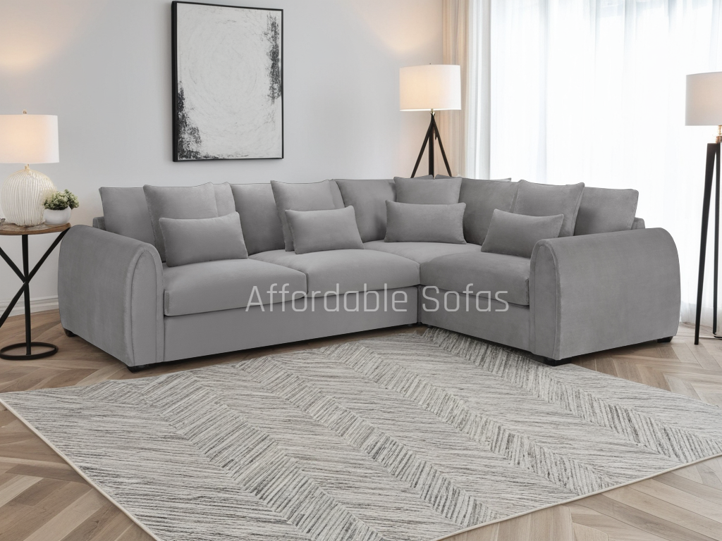 Mirabel Sofa Grey Right Hand Facing Corner