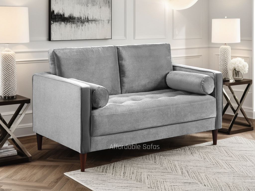 Harper Sofa Plush Grey 2 Seater