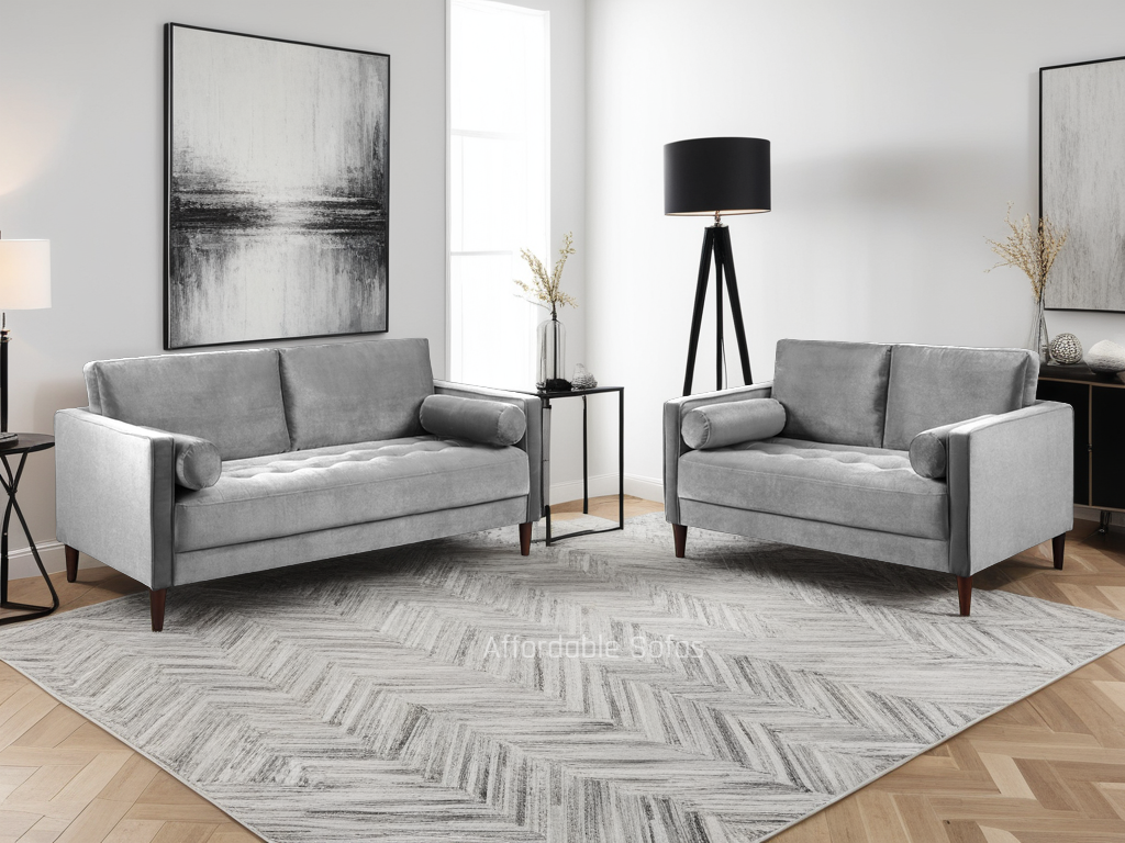 Harper Sofa Plush Grey 3+2 Set