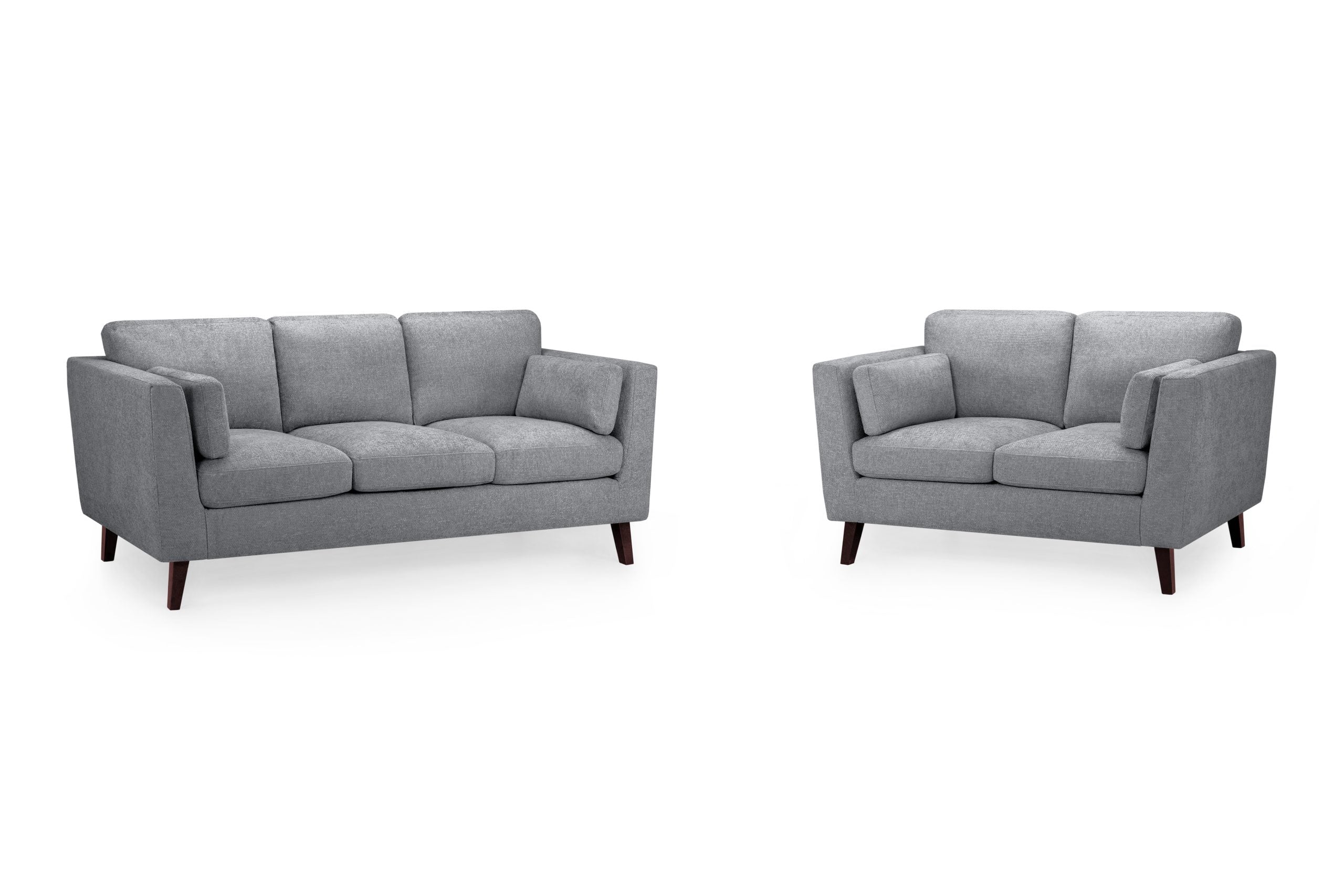 Aida 3+2 Sofa Set Grey