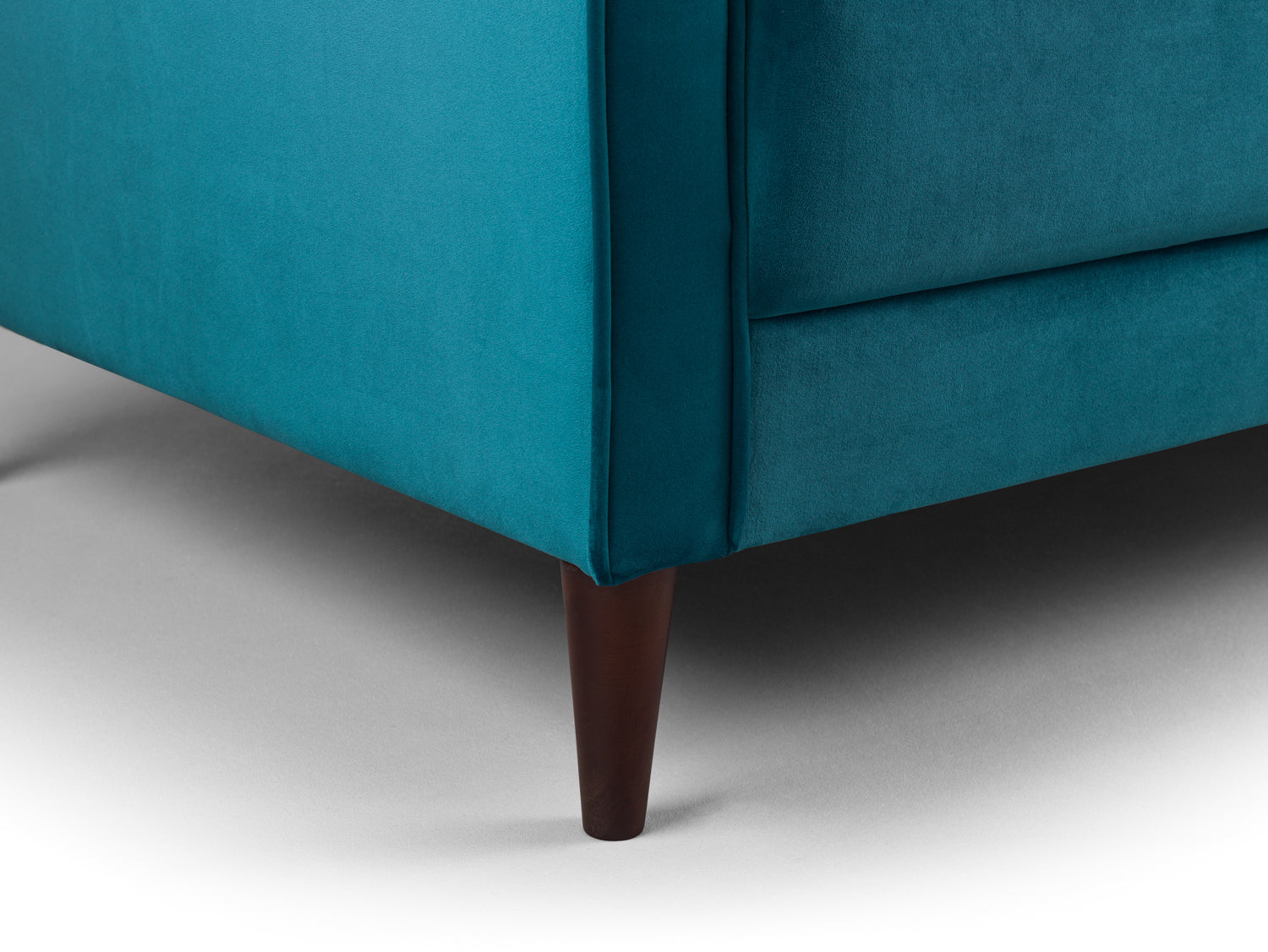 Harper Sofa Plush Teal 3 Seater