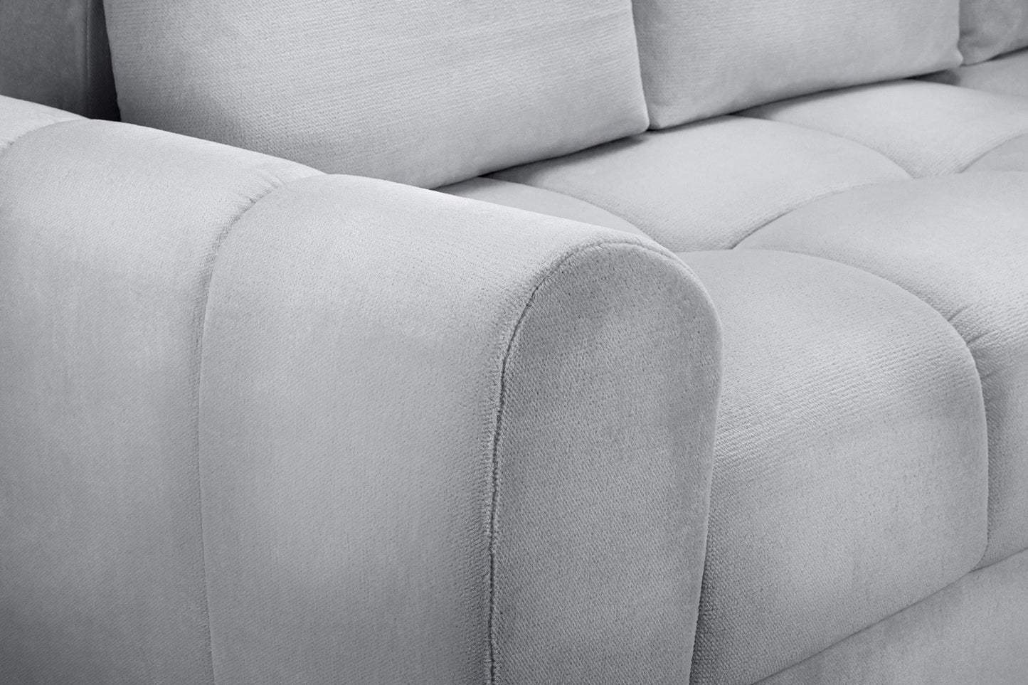 Azzuro Universal Corner SofaBed Grey