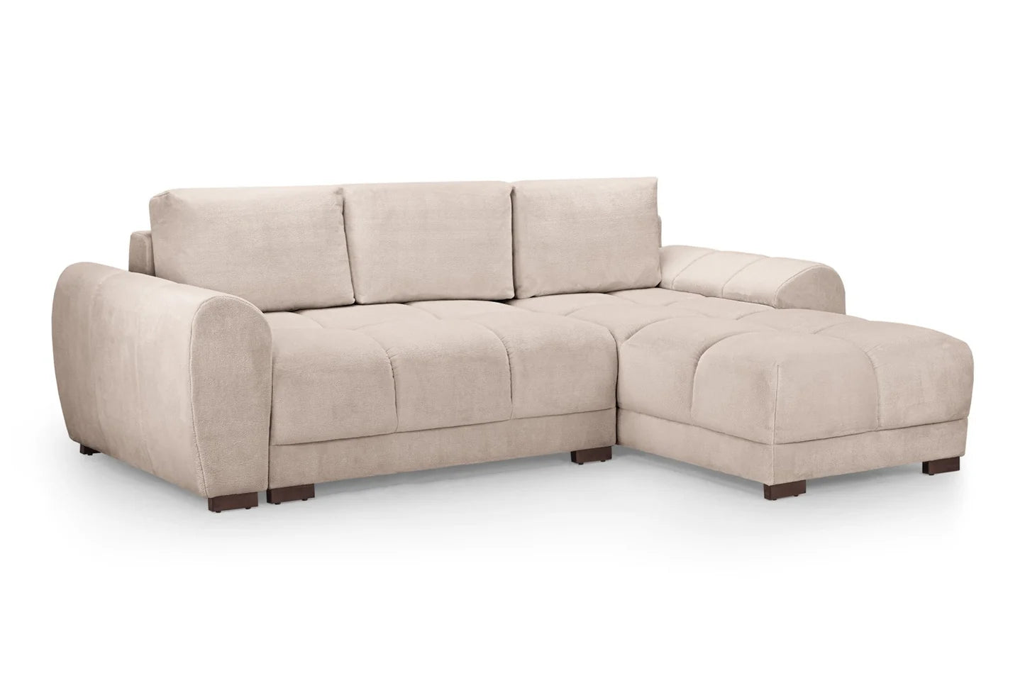 Azzuro Universal Corner SofaBed Mocha