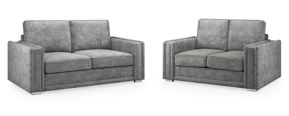 Bentley 3+2 sofa set FULLBACK CharcoaL