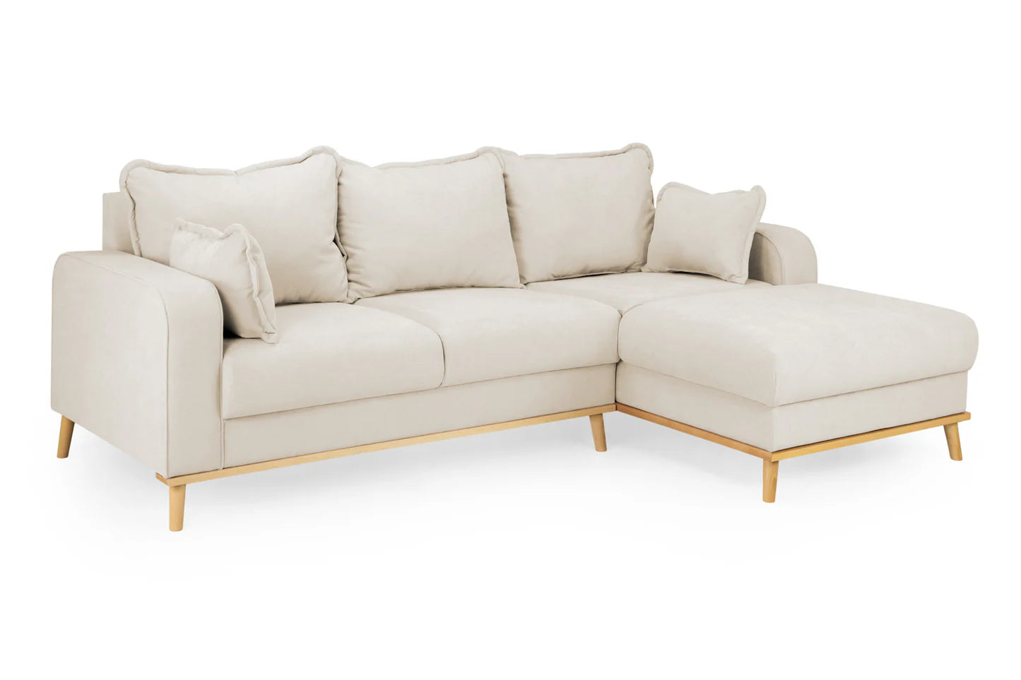 BRIAR right hand facing corner sofa beige