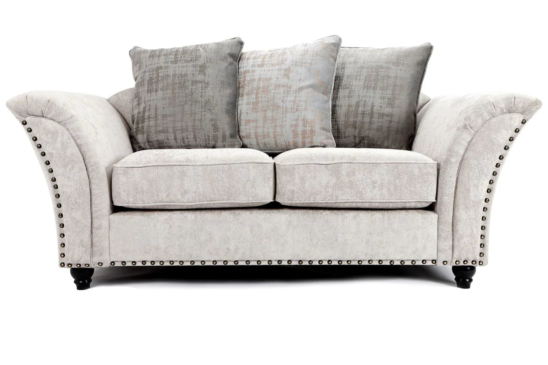 Cambridge 2 Seater Sofa Scatterback Alaska Silver