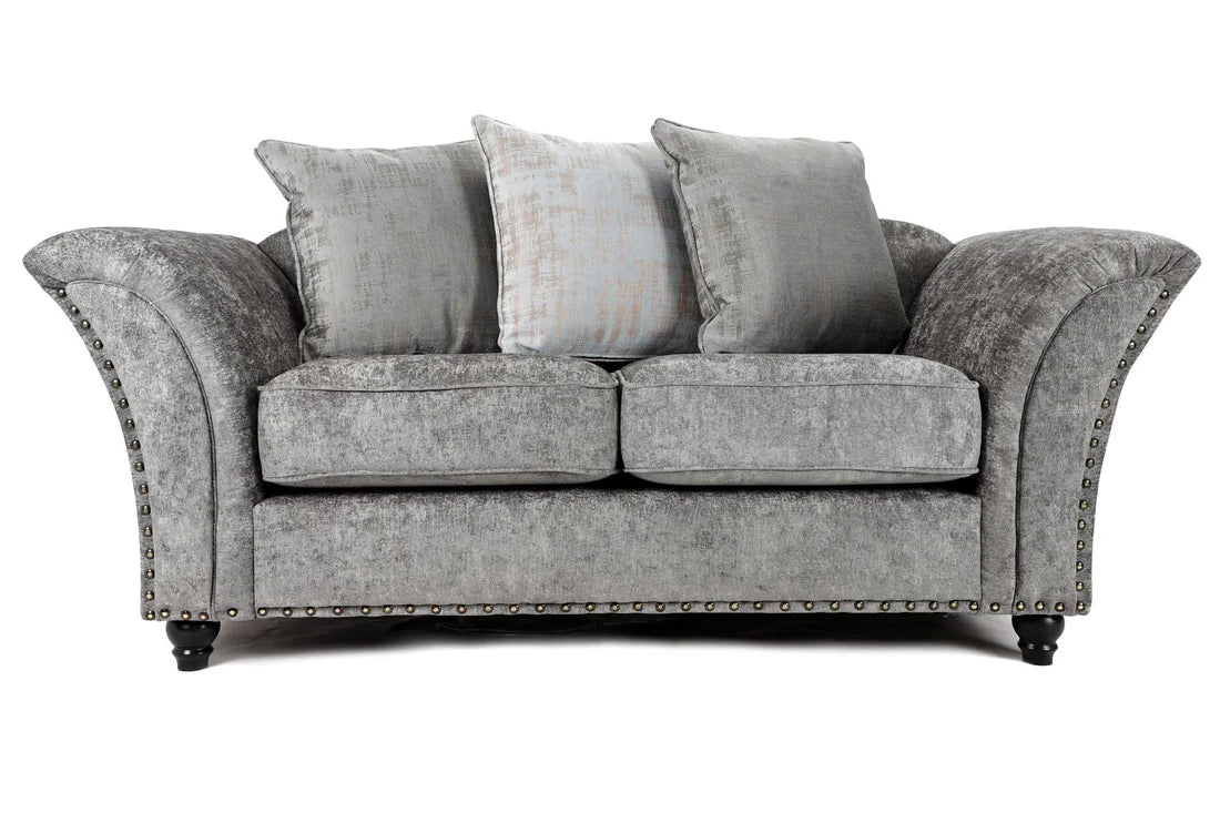 Cambridge 2 Seater Sofa Scatterback Alaska Platinum