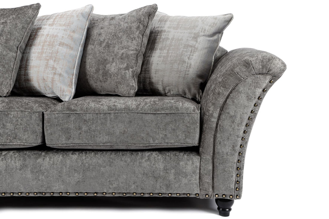 Cambridge 2 Seater Sofa Scatterback Alaska Platinum