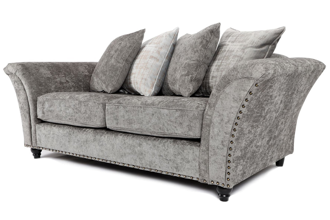 Cambridge 3 Seater Sofa Scatterback Alaska Platinum