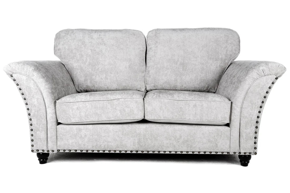 Cambridge 3+2 Sofa Set Fullback Alaska Silver