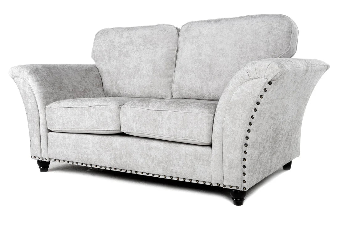 Cambridge 3+2 Sofa Set Fullback Alaska Silver