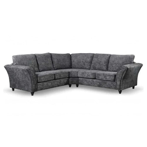 Cambridge Large Corner Sofa Fullback Alaska Charcoal