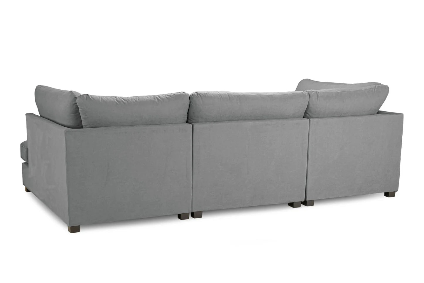 Carnaby U Shape Corner Sofa Grey Fabric