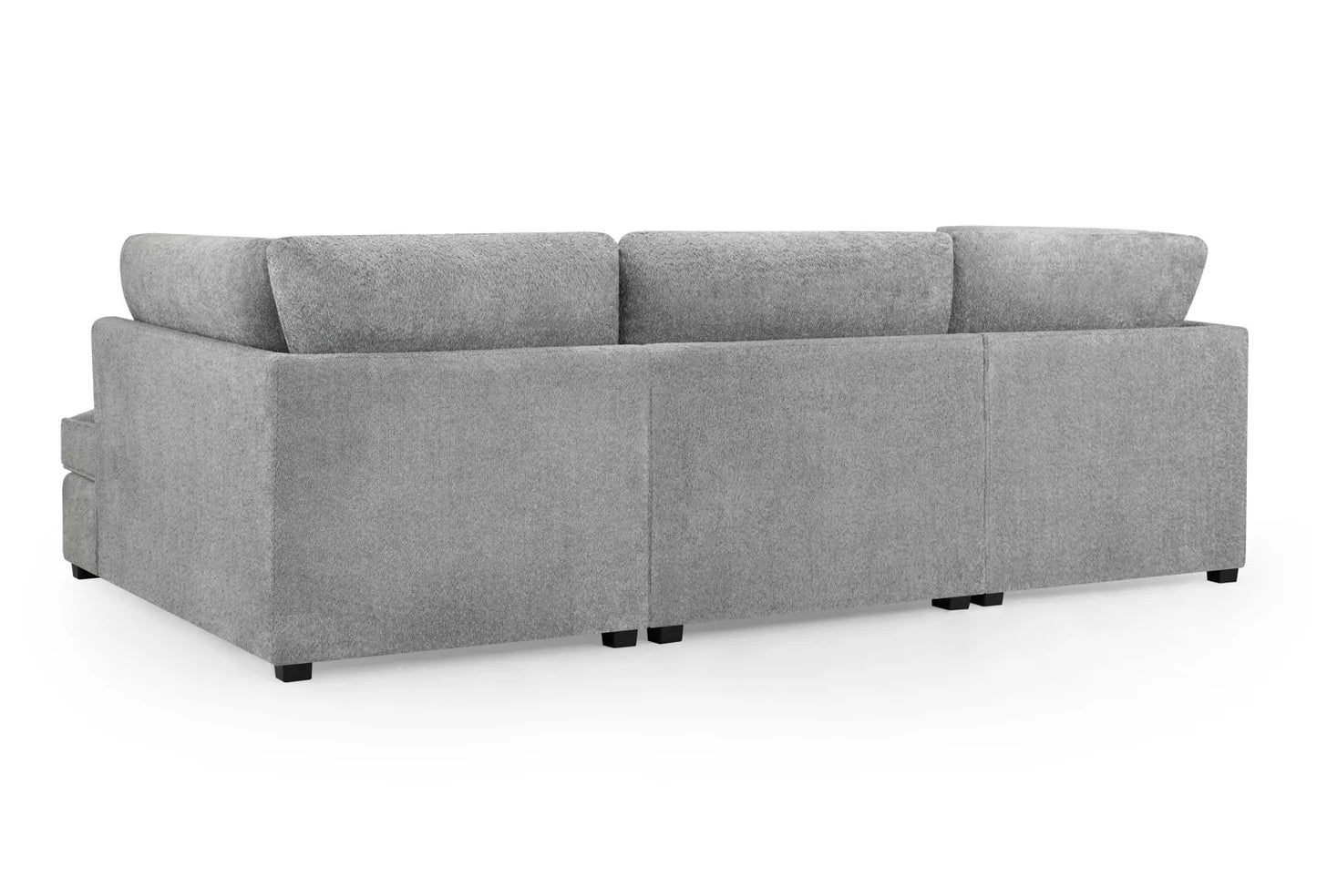 Carnaby U Shape Corner Sofa Grey Boucle