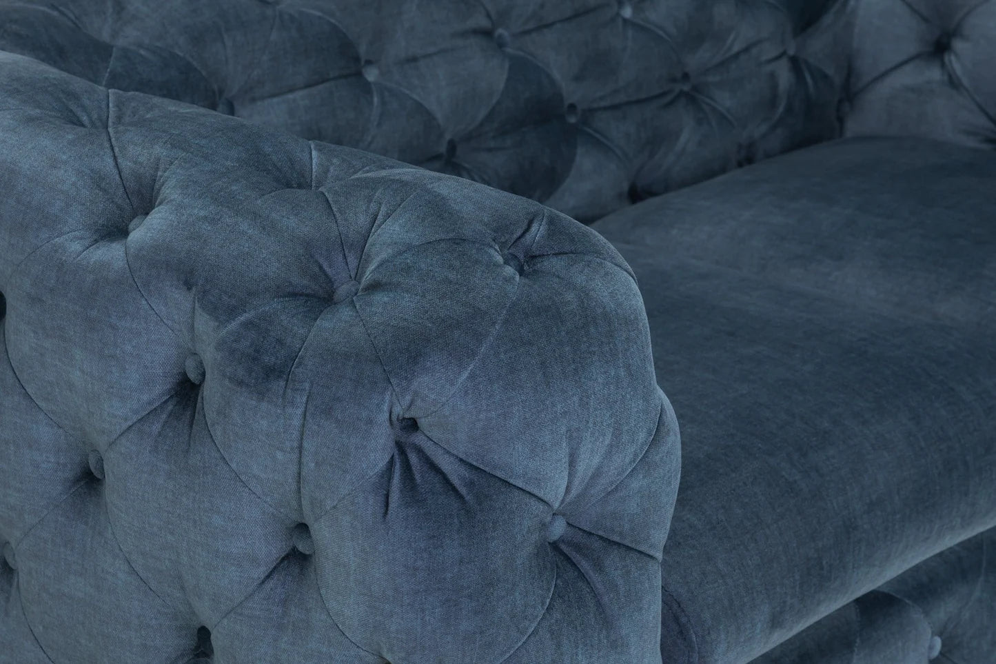 CHELSEA CHESTERFIELD DEEP OCEAN ARMCHAIR