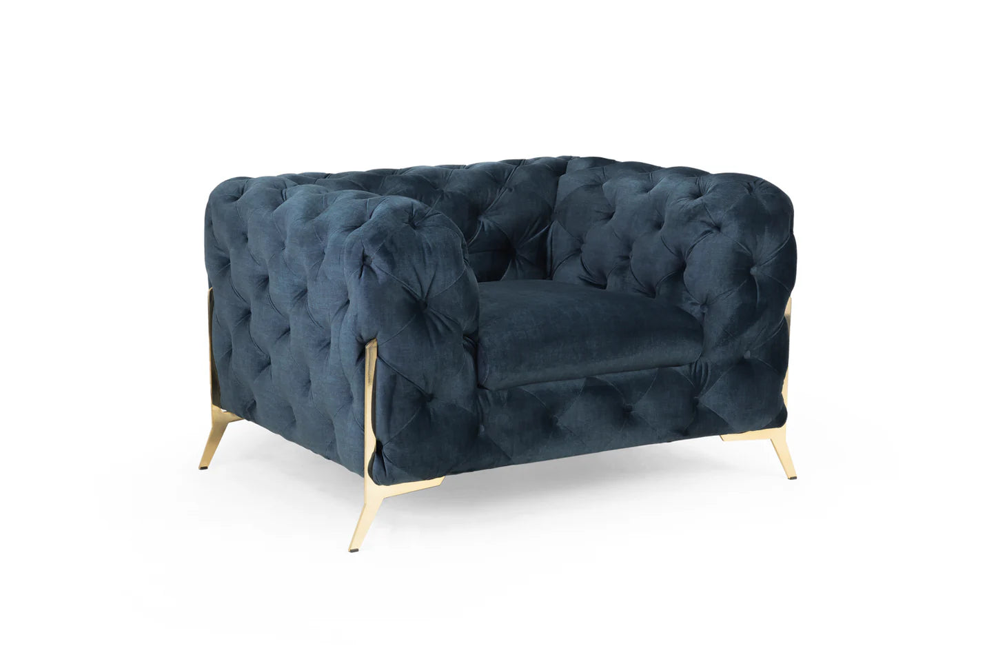 CHELSEA CHESTERFIELD DEEP OCEAN ARMCHAIR