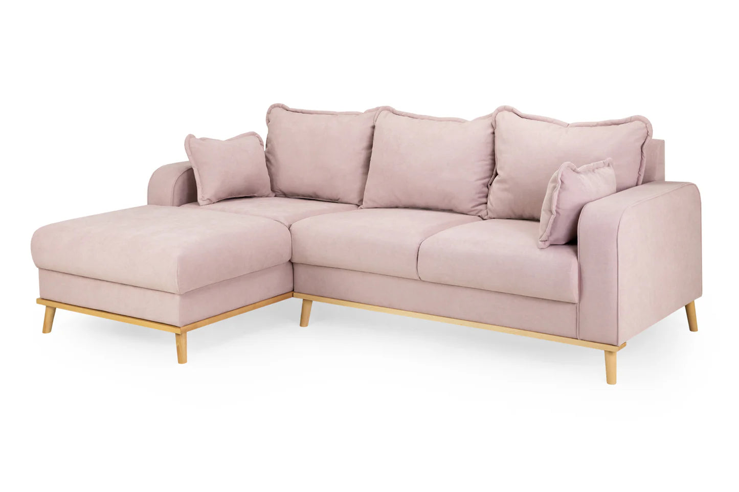 BRIAR LEFT HAND FACING CORNER SOFA PINK