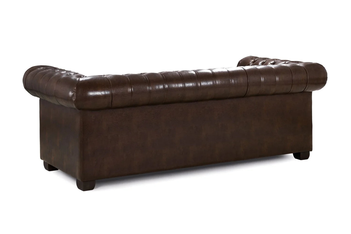 Chesterfield Sofa Antique Brown 3+2 Set