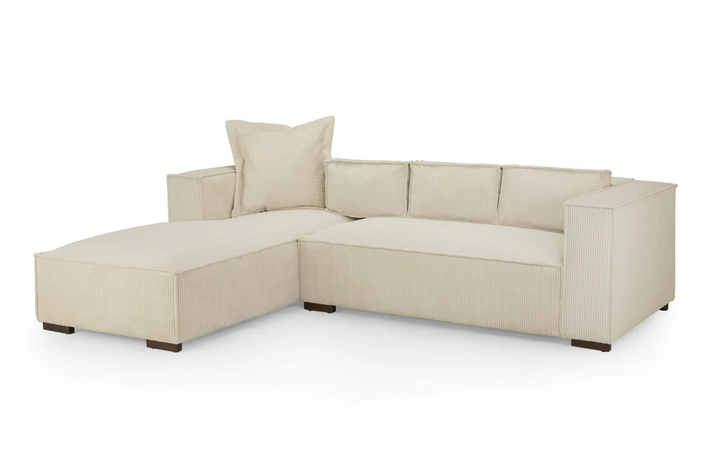 Chloe Sofa Natural Left Hand Facing Corner