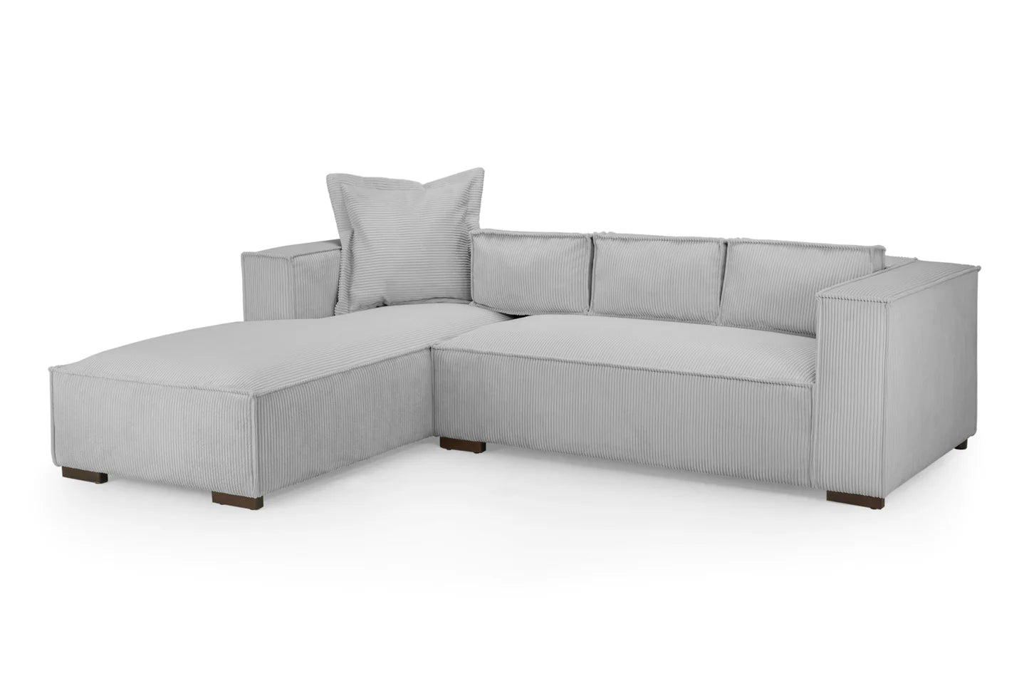 Chloe Sofa Grey Left Hand Facing Corner