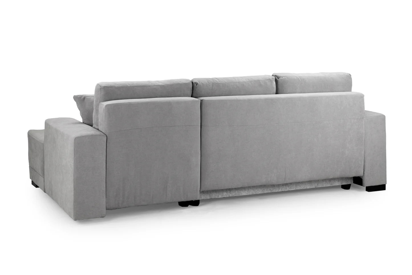 Cimiano Right Hand Facing Corner Sofabed Grey