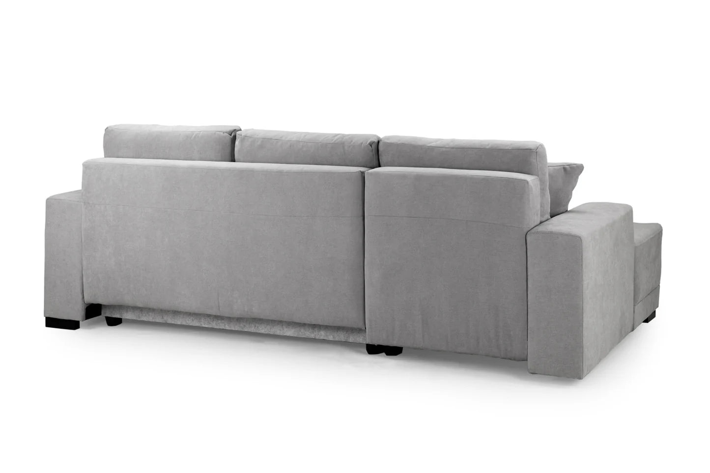 Cimiano Left Hand Facing Corner Sofabed Grey