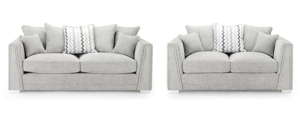 Cony Grey 3+2 Sofa Set