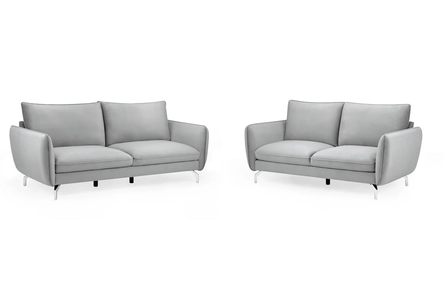 Lavard 3+2 Sofa Set Grey