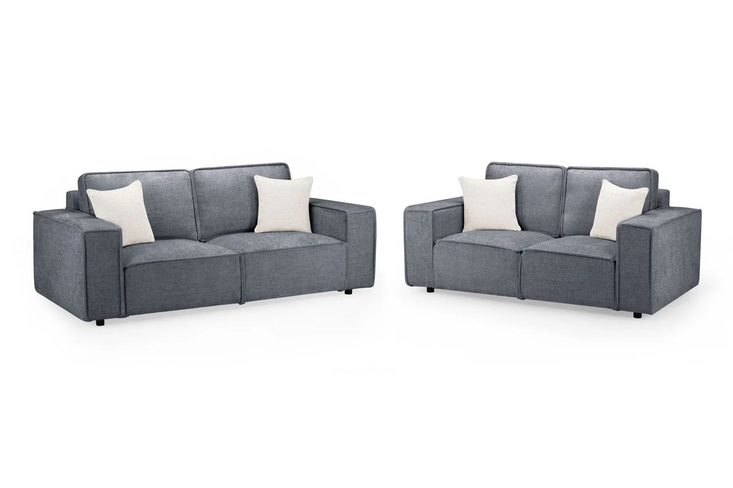 Mary 3+2 sofa set Slate