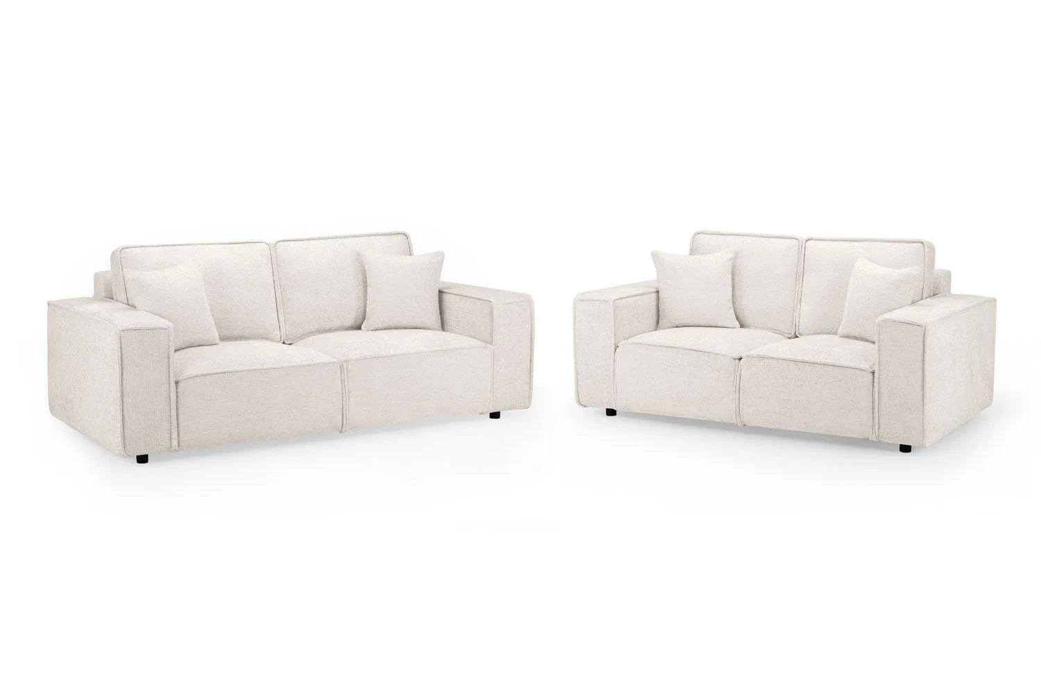 Mary 3+2 sofa set Cream