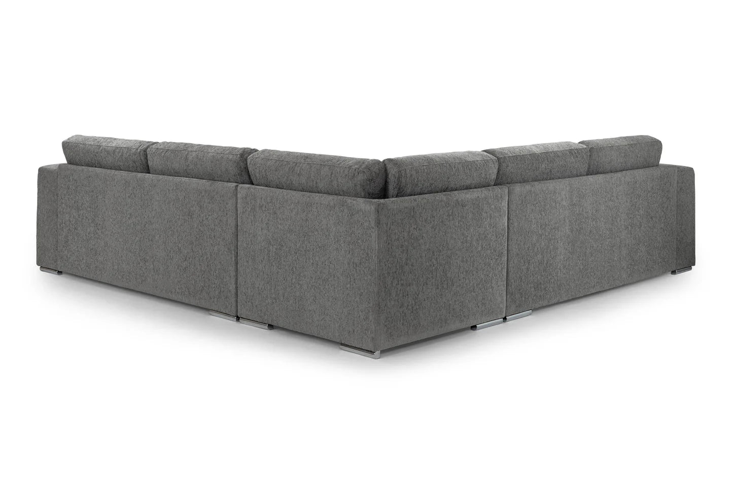 Naples Large Corner Sofa Grey