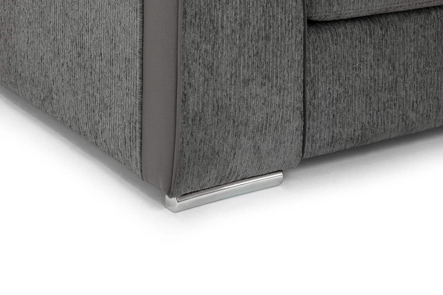 Naples Large Corner Sofa Grey