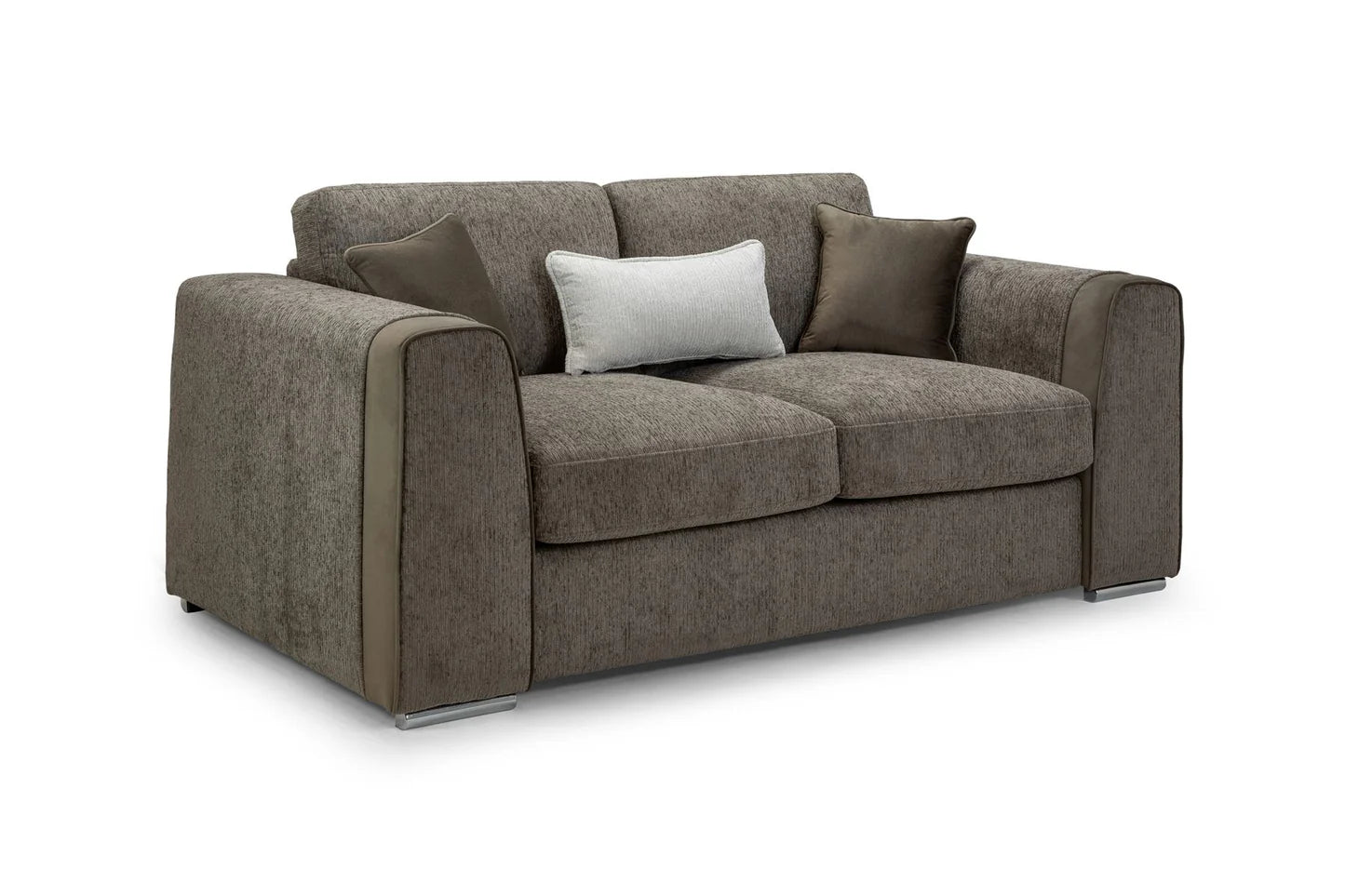 Naples 2 Seater Sofa Mocha Brown