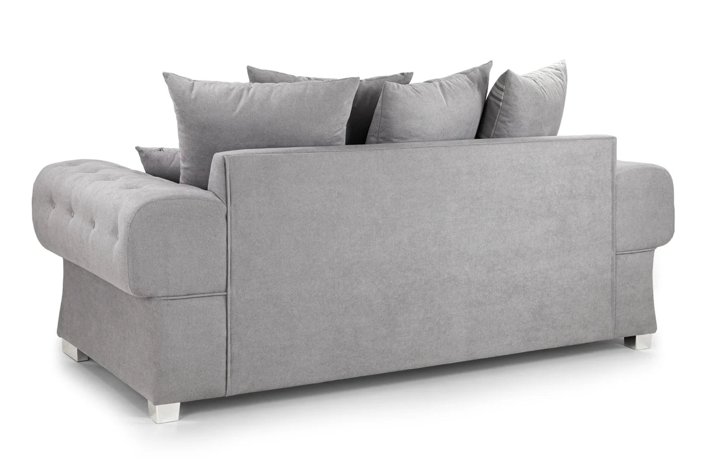 Verona Scatterback 3 Seater Sofa Grey