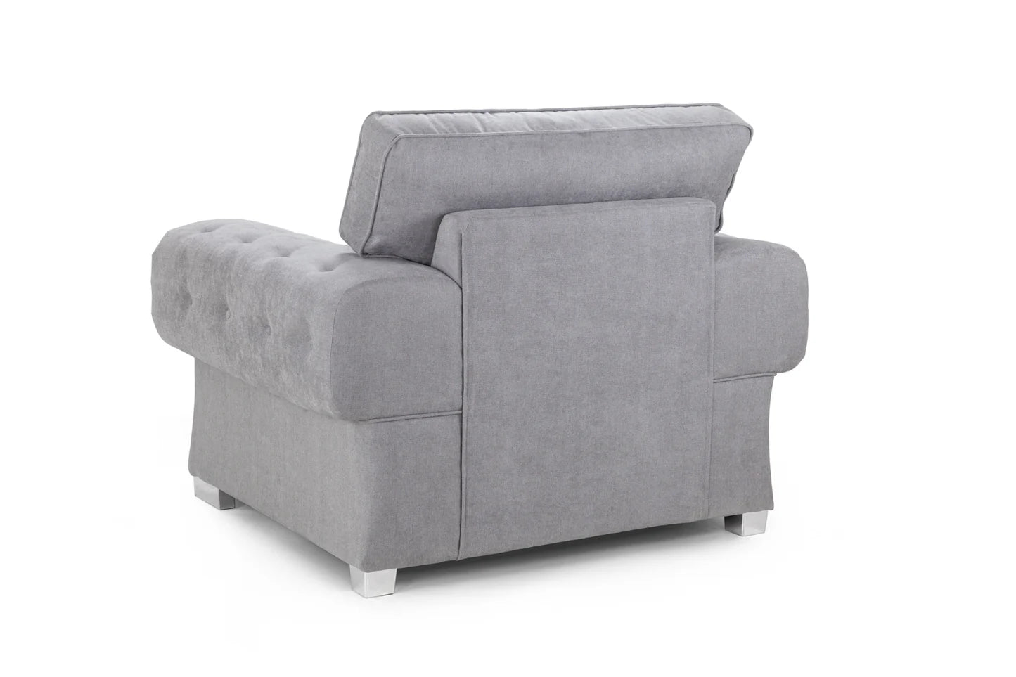 Verona Fullback Armchair Grey